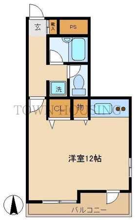 ヴィラガーデニアの物件間取画像